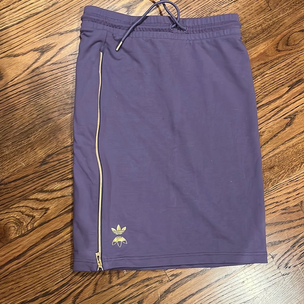 Adidas purple skirt size small
